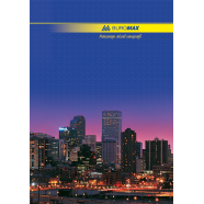Книга обліку А4 96арк клітка картон Buromax