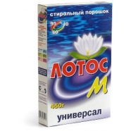 Порошок стиральный Лотос 400 г ручной