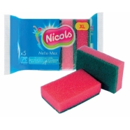 Губка для посуды МАКСИ (5шт.) NICOLS 10*7см