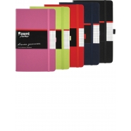Книга записная Partner, 125*195, 8202-05, 125*195, клетка, бордовая Люкс