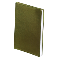 Ежедневник недатированный METALLIC, A6, 288стр. зеленый