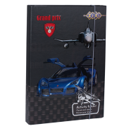Папка для праці OWLS, картонна, на гумках А4+ (300х212х28мм)