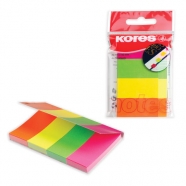 Закладка бумажная 50*20мм 4*50 шт. KORES