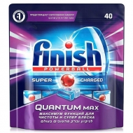 Таблетки для ПММ 40+40 шт Finish Guantum