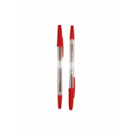Ручка кульк червона 4-106, 4-office 0.7мм 50шт/уп