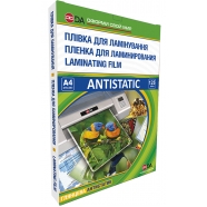 Плівка для ламінування А4 125мк 100шту/уп 216*303 Antistatic 3920 62 19 90 X/