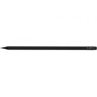 Олівець чорнографітний круглий Optima All BLACK HB корпус чорний, з гумкою 9609 10 10 00 X/