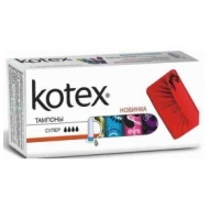 Тампони Kotex super 32 шт 9619 00 13 00 X/ немає у довід