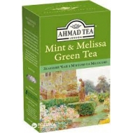 Чай Ахмат Tea London зелений з мятою та мелісою 20шт/уп