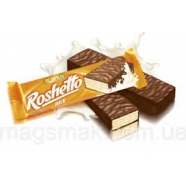 Вафельні батончики Roshetto milk chocolate / Рошетто молочний шоколад, 32г