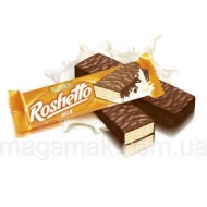 Вафельні батончики Roshetto milk chocolate / Рошетто молочний шоколад, 32г