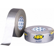Стрічка армована одностороння HPX6200 50мм х 25м срібляста 3919 10 12 00 X/